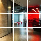 EVA ταινία διαφανές κόκκινο για γυαλί πλαστικοποίηση