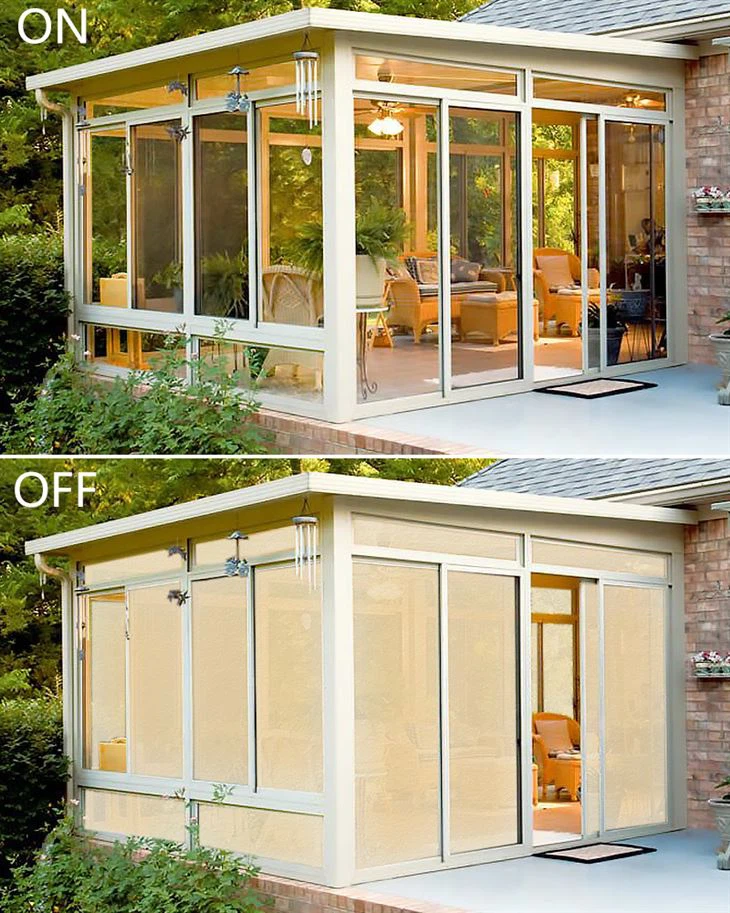 Φως ελεγχόμενο γυαλί